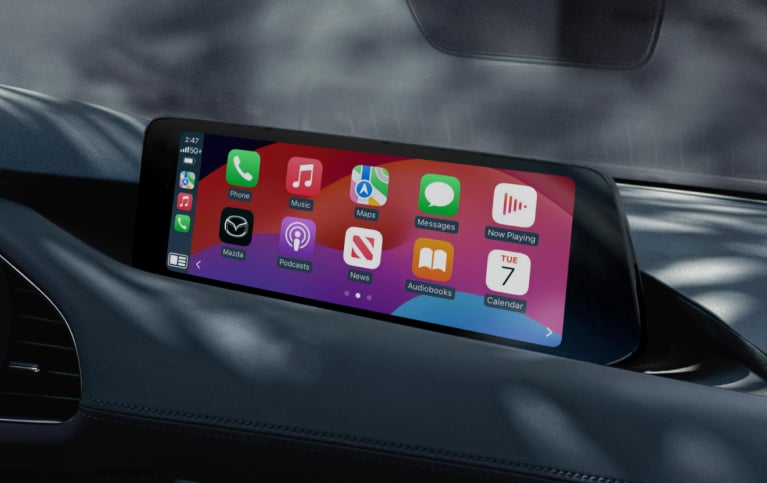 2025 Mazda 3 Sedan -Apple CarPlay Integration Feature | Douglass Mazda in Bryan TX